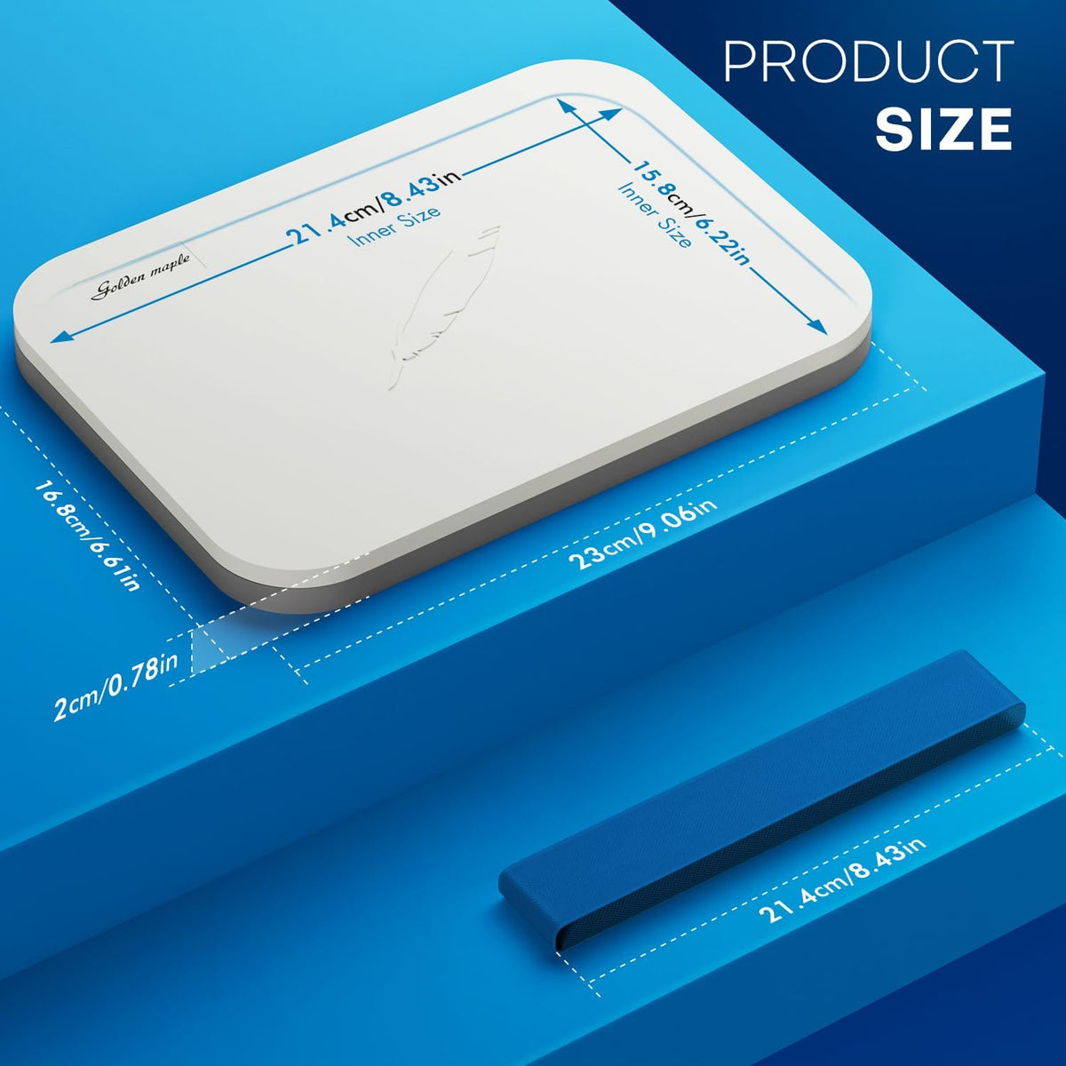 Wet Pallet for Painting Miniatures -  2 in 1 Dry and Wet Palette with Lid, Including 100PCS Palette Paper, 4PCS Sponges